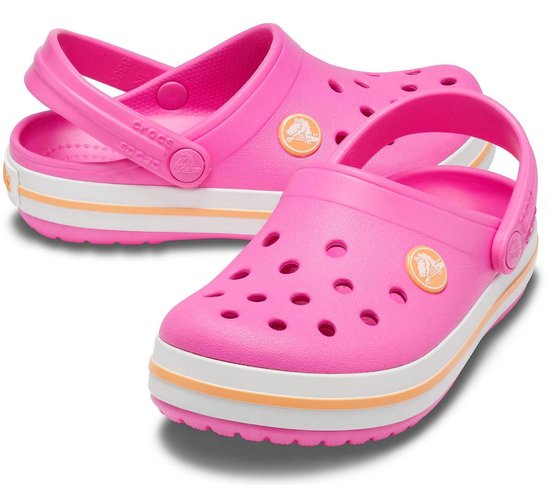 Crocs - Crocband Clog Kids - Croslite Crocs - 22 - 23 - Roze