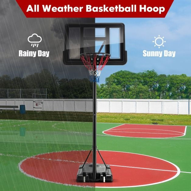 Coast Basketbalstandaard - 130 - 305 cm - Hoogte verstelbaar
