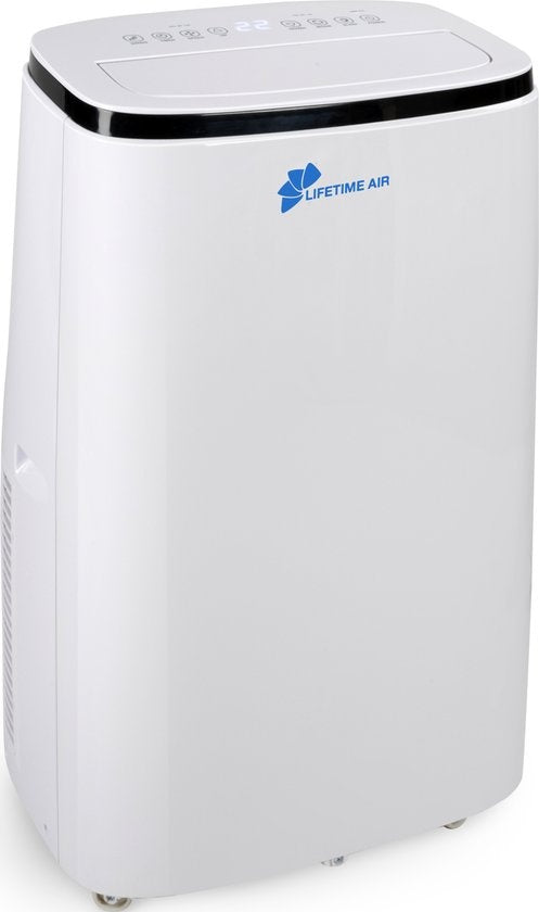 Lifetime Airco - 3 in 1 - Met Afvoerslang - 65dB - tot 96m2 - Afstandsbediening - Wit - 47x 38.2x75.2 cm