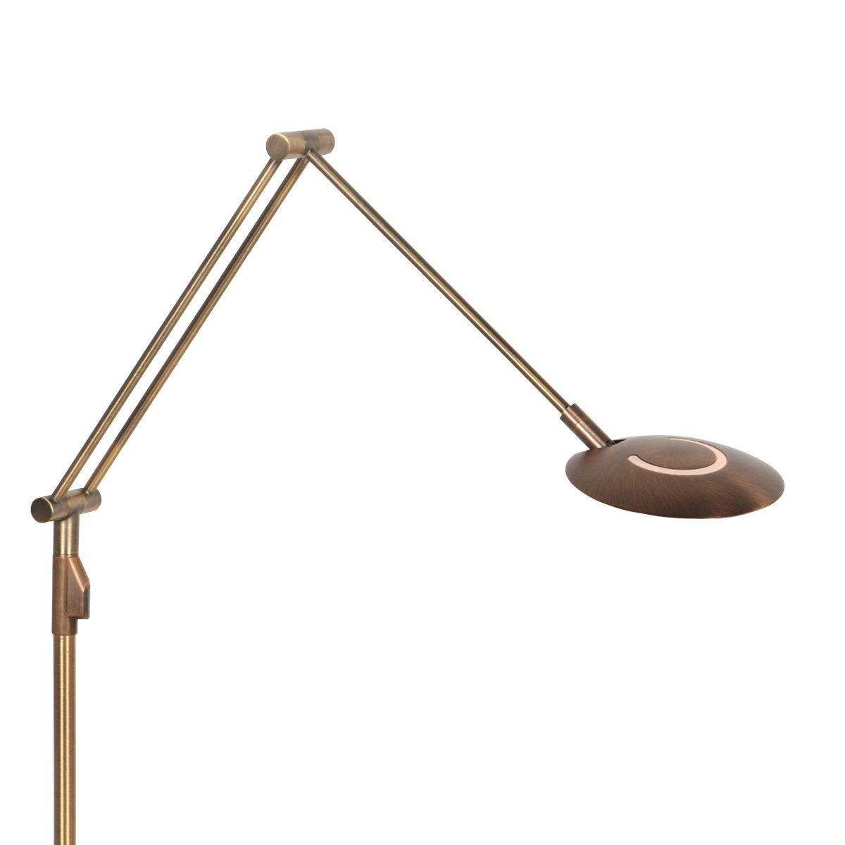 Steinhauer Exclusive - vloerlamp - Zenith2 - brons - kunststof metaal - designlamp - LED - 4391BR