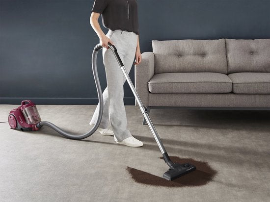 Rowenta Swift Power Cyclonic - Compacte stofzuiger zonder zak - 900W - Bordeaux Rood