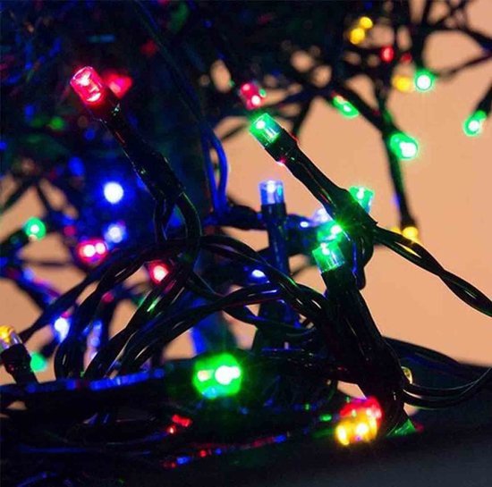 Kerstverlichting microcluster - 1000 LED - Multi Color - 20 Meter - 8 Standen