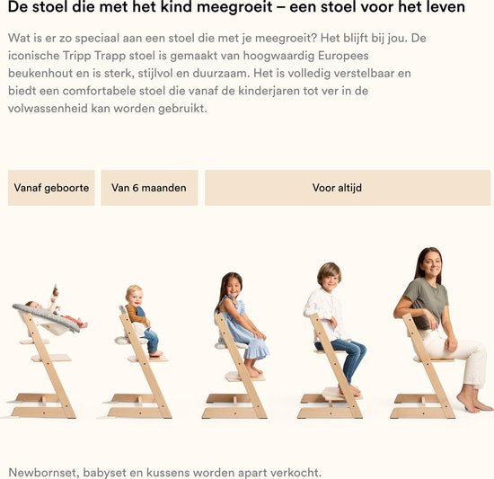 Stokke Tripp Trapp Kinderstoel - Whitewash