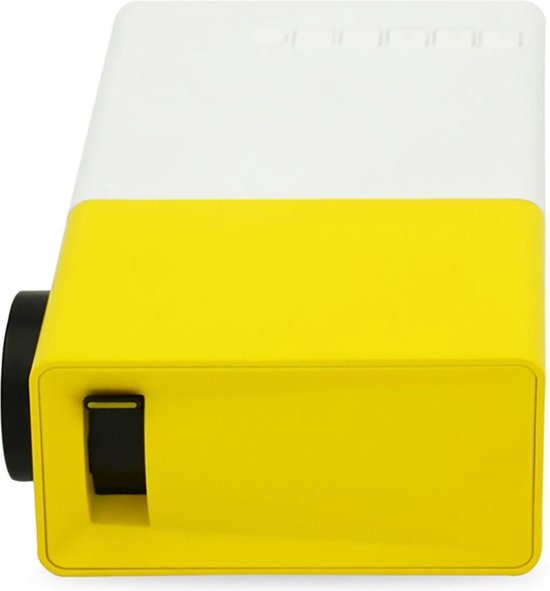 Mini Beamer - 320 x 240 - USB - HDMI - Wit - Geel - 50 lumen YG-300