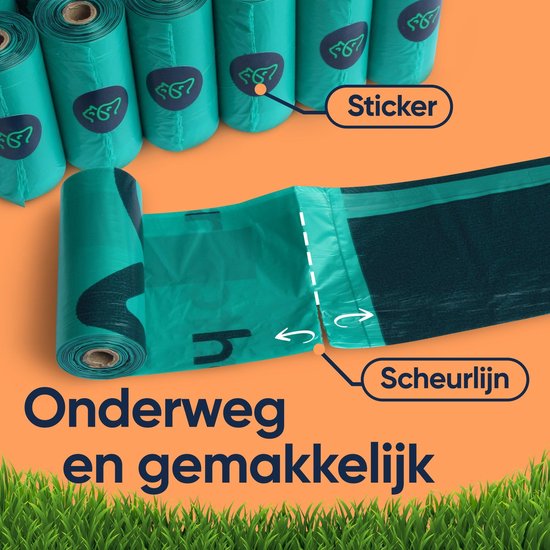 Hondenpoepzakjes Afbreekbaar - 600 Stuks Hondenzakjes - Lavendel Kakzakjes - Dog Poop Bags - Kat en Hondenpoep