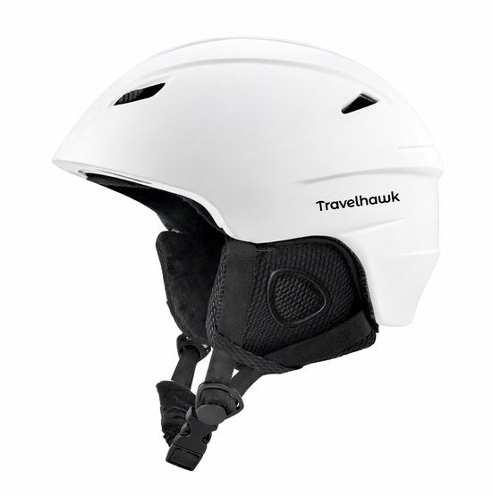 Travelhawk Skihelm - Snowboard Helm - Ski Helm - Unisex - Wit - L