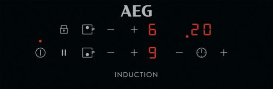 AEG IKB32300CB Zwart Ingebouwd 30 cm Inductiekookplaat zones 2 zone(s)
