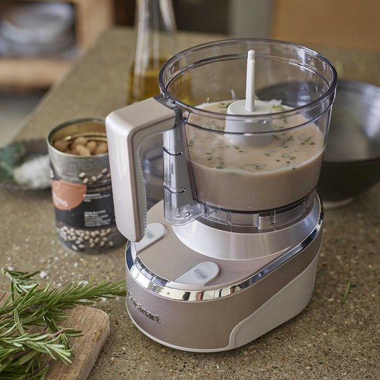 Cuisinart Cordless Mini Prep Pro Draadloze Keukenmachine RMC100E - Mini Foodprocessor - 350W - 900ml - Frosted Pearl