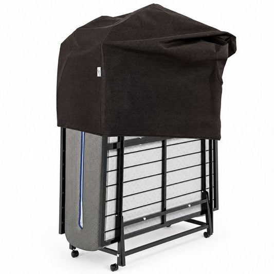 Best Life Opklapbed 90x200 - Logeerbed Inklapbaar - Vouwbed met Matras - 1 Persoons - Plooibed - Incl. Opberghoes