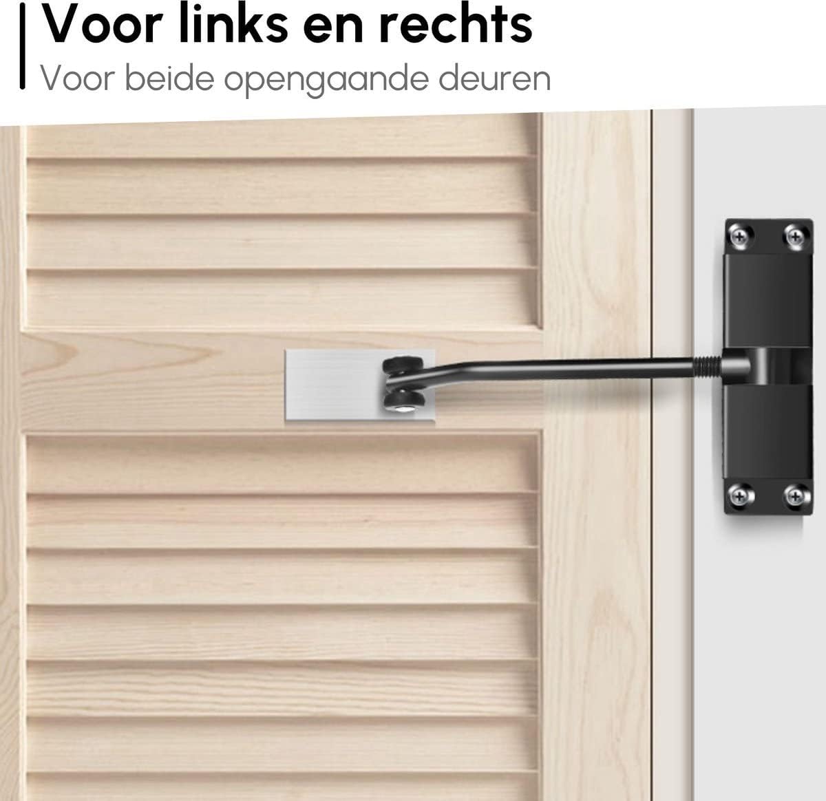 Gtrise Deurdranger - Binnen en Buiten - tot 40 kg - Gerecycled Aluminium