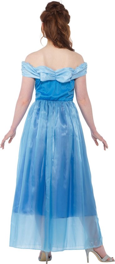 Karnival Costumes Blauw prinses Kostuum voor Vrouwen prinses Jurk Dames Carnavalskleding Dames Carnaval - Polyester - Maat M - 1-Delig Jurk