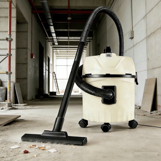 Fuegobird - Electric vacuum cleaner - krachtig 1400W - Grote capaciteit 16 L - 4 m cord - Blower connection - 6 accessoires - 1.5 m plastic hose - HEPA filterl - Bouwstofzuiger -Home Floor - Tapijtreiniger