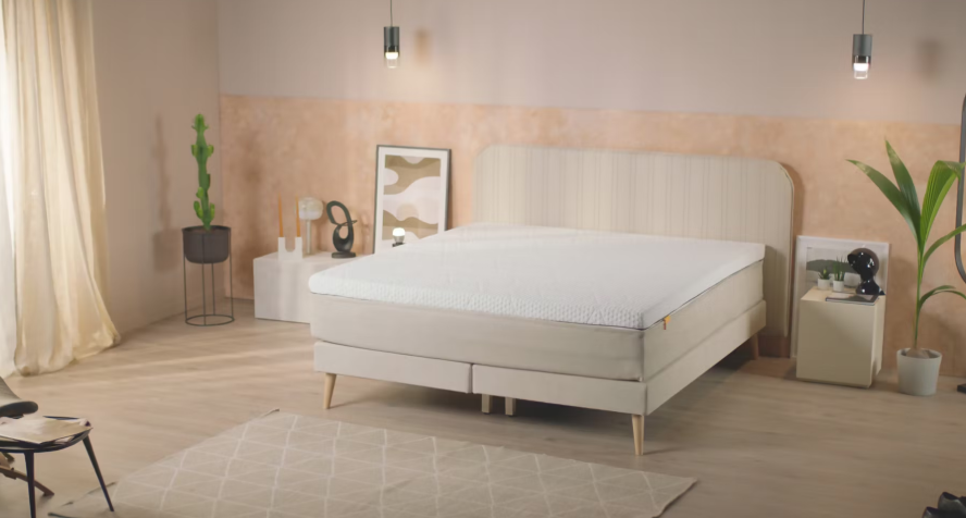 emma airgrid topper - 160 x 200 cm - maximaal ademend & drukverlagend