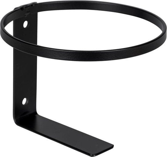 Wenko Zelfklevende wand zeepdispenser - Zwart - 250 ml