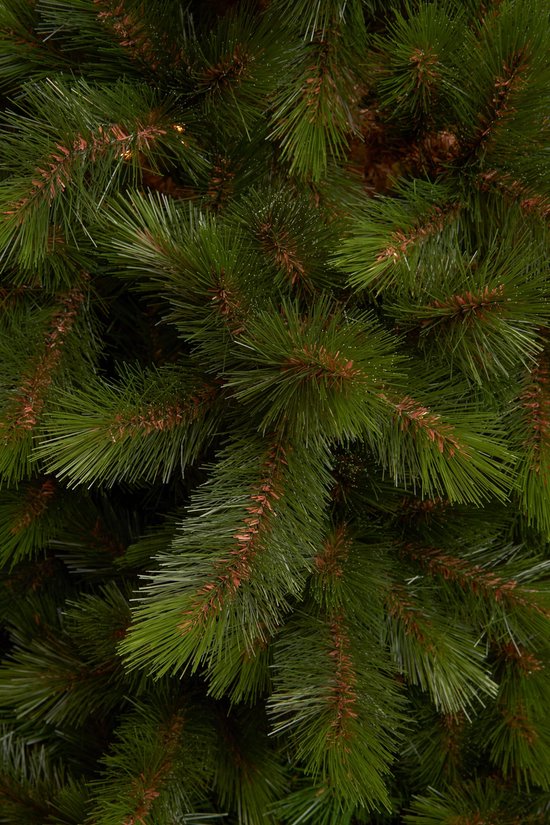 Triumph Tree Wyoming Kerstboom Serie - Kerstversiering voor in Huis met Volle Dennentakjes - Kunstboom met Realistische PVC Hardneedle Naalden - Groene Spar - H230 x Ø165 cm