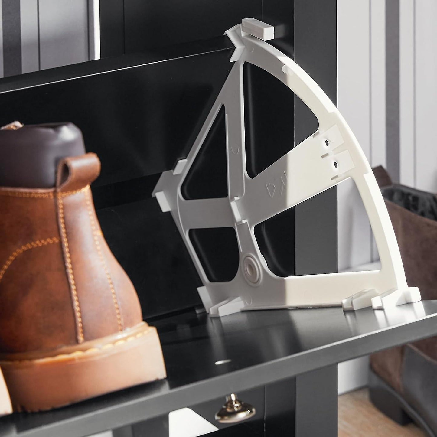 SoBuy - Schoenenkast - Zwart - 78x24x108 cm