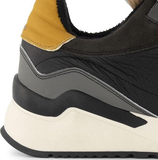 DenBroeck Baxter St. - Casual Leren herensneakers - Grijs - Maat 44