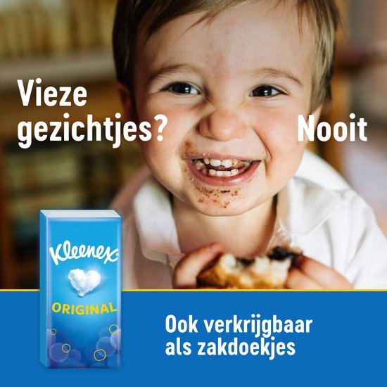 Kleenex tissues - The Original - Voordeelverpakking - 24 x 72 stuks = 1728 zakdoekjes
