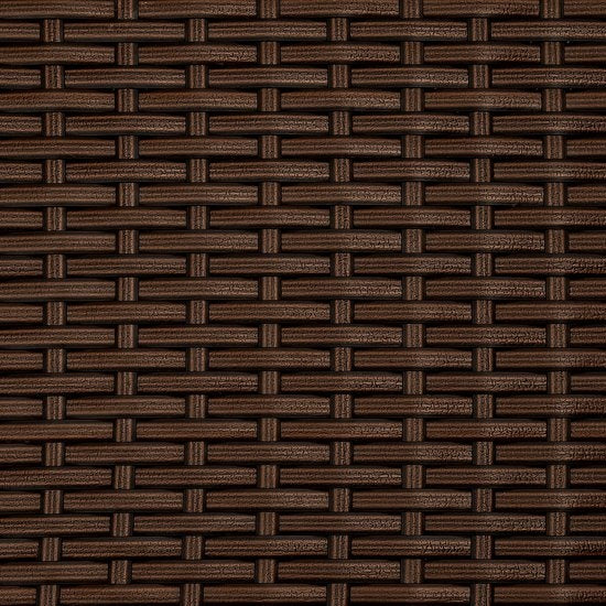 tectake® - Set van 2 wicker tuinstoelen - incl. 2 sets kussenhoezen (beige en grijs) - bruin - 404550 - poly-rattan