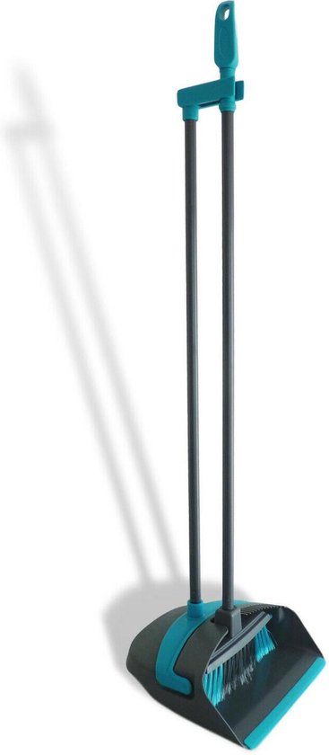 alpina Bezem en Blik – Kunststof - Lichtgewicht - 92 cm