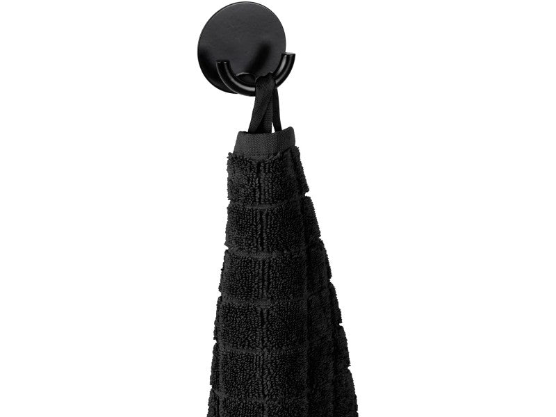 WEWENKO Rondo Wandhaak Dubbel – Zelfklevend – RVS – Mat Zwart – Ø 5,3 cmNKO Rondo Wandhaak Dubbel – Zelfklevend – RVS – Mat Zwart – Ø 5,3 cm