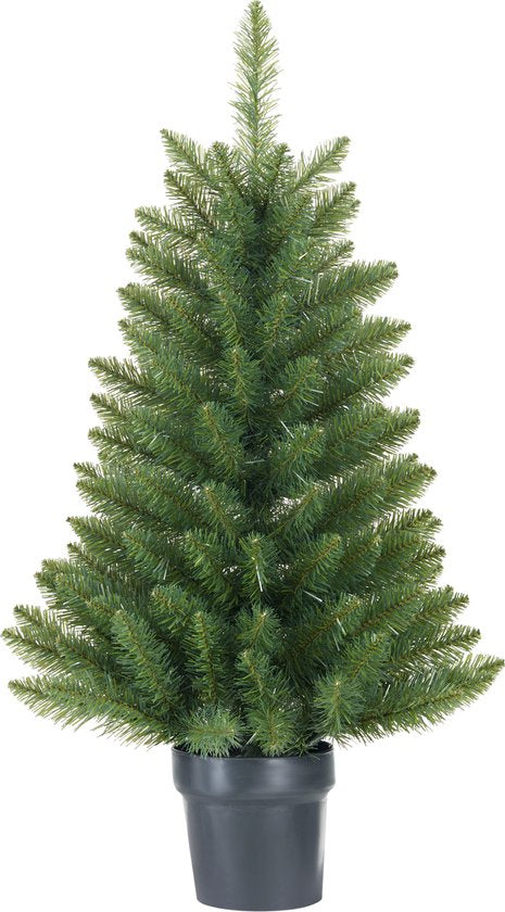 Black Box Trees Riverton Kunstkerstboom in Pot - H90 x Ø58 cm - Groen