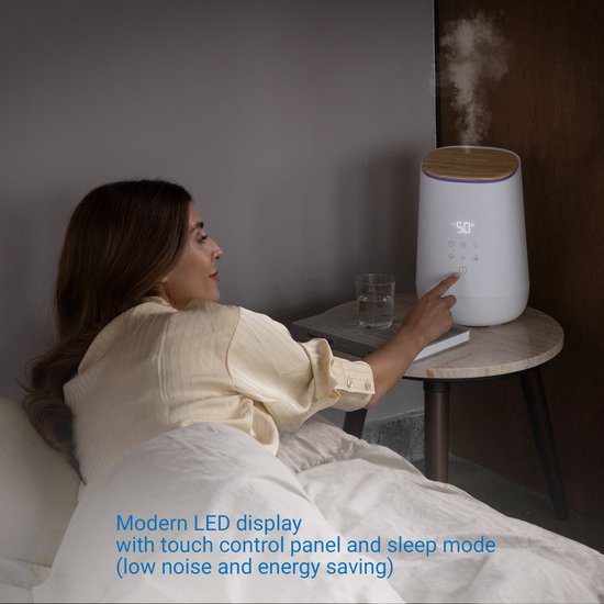 medisana AH 680 - Luchtbevochtiger met aroma & wellness verlichting