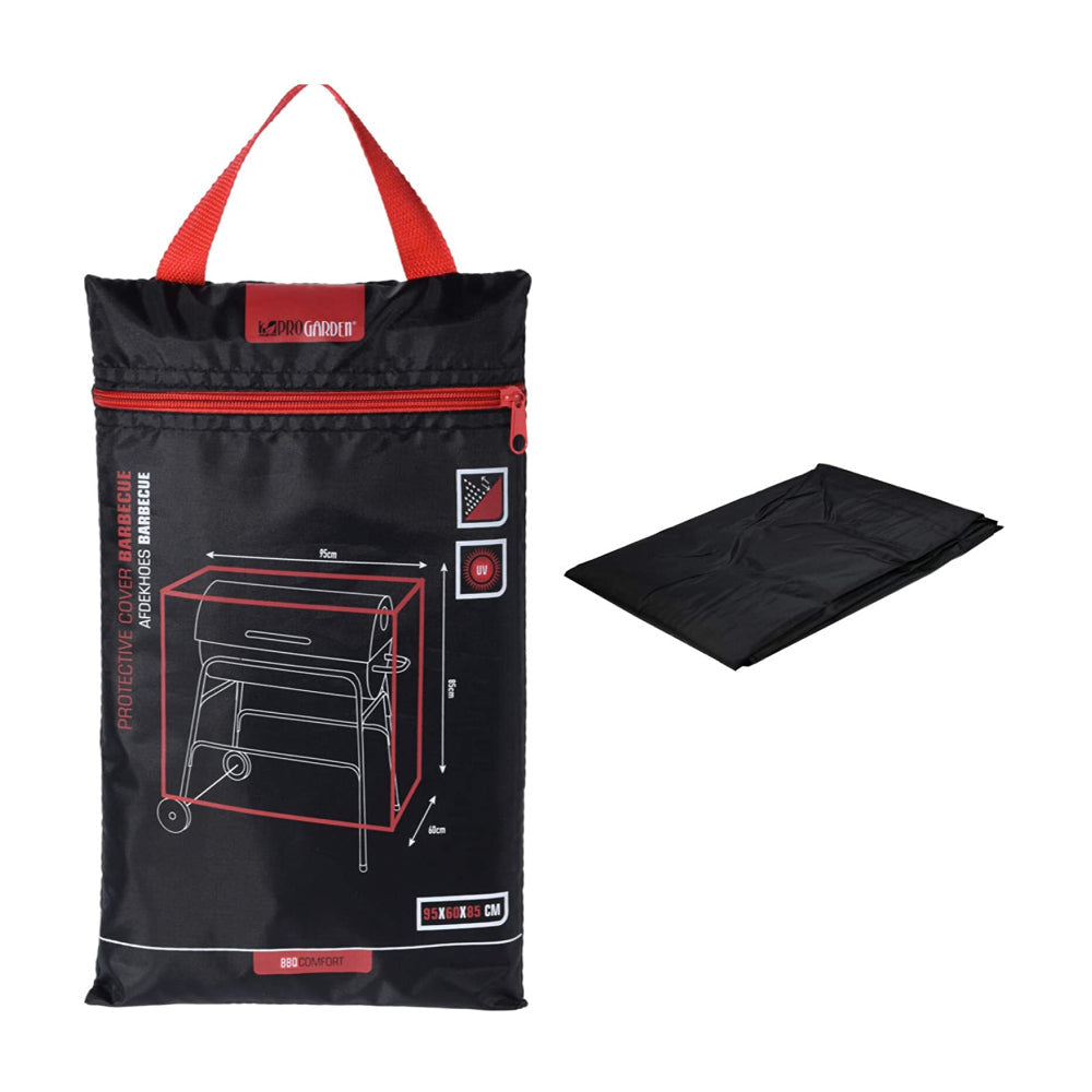 Pro Garden Barbecue Beschermhoes - Cilindervormige BBQ - 95x60cm - Waterafstotend - Weerbestendig