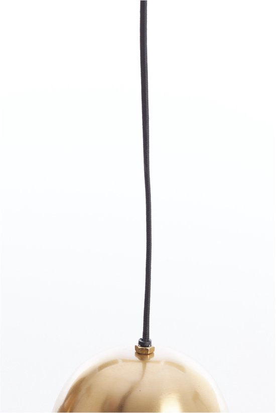 Light & Living Hanglamp Cetara - Kralen Roze/Brons - 33x38 cm