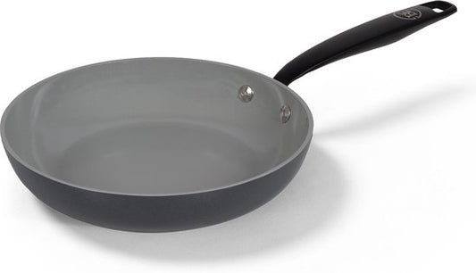 BE Living Essential Koekenpan - Ø 20 cm - Keramisch - PFAS vrij - Inductie - Grijs
