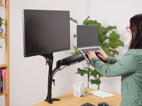 Trust Mara - Dubbele Monitor Arm - Monitor & Laptop