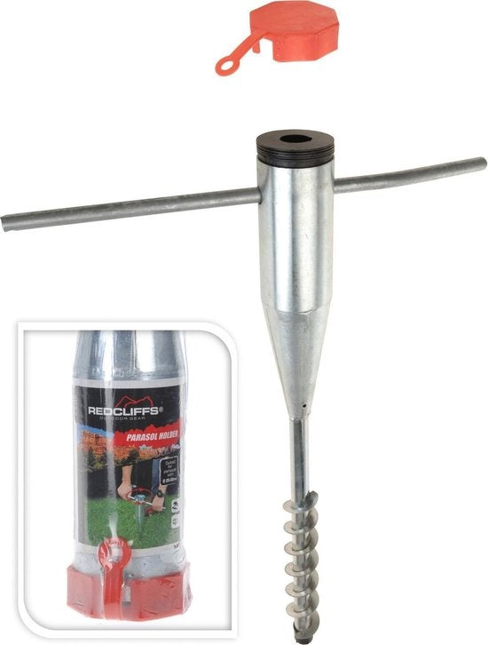 Redcliffs Parasolhouder metaal - Voor parasols van 25 tot 25 mm