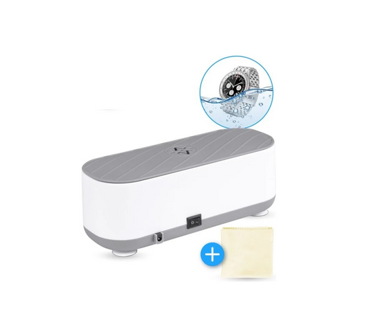 Nuvance - Ultrasoon Reiniger - Reinigingsapparaat voor Sieraden en Brillen - Ultrasone - Ultrasonic Cleaner - 300ml
