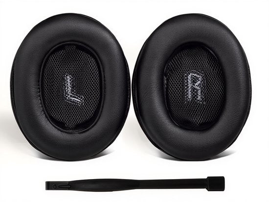 Set Oorkussens voor JBL Koptelefoon - E55BT Oorkussen - E55BT - Kunstleer met Traagschuim