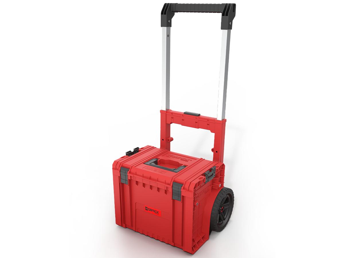 Qbrick Pro Cart 2.0 Plus - Compact en Duurzaam - Rood