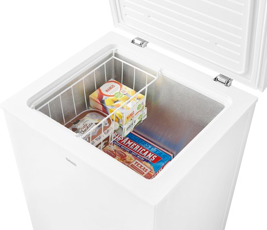 Tomado TCF0991W - Vrieskist - 99 liter - Supervriezen - Digitaal thermostaat - Low Frost - Energielabel E - Wit