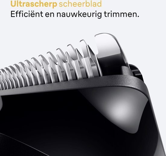 Braun Baardtrimmer Series 5 BT5520 + 4 Tools - 40 Lengtes - Scherp Scheerblad - Zwart