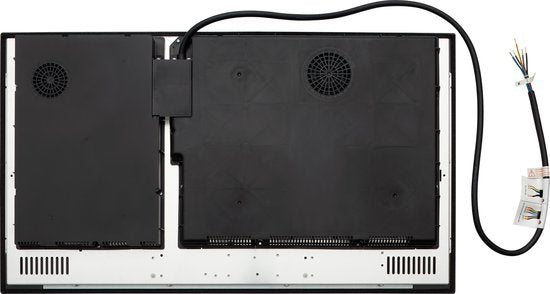 Inventum IKI9035MAT matte inbouw inductiekookplaat 90 cm - 2-fase - 5 kookzones - 2x Bridgefunctie - Boost - Timer - Kinderslot - Facetrand voorzijde - Elektrische kookplaat 5 pits - Mat Zwart