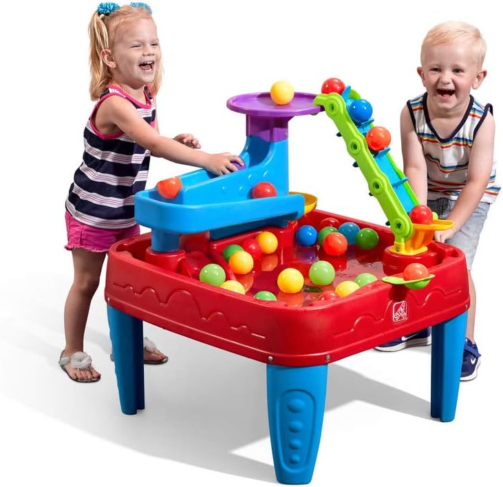Step2 Discovery Ball Watertafel met Ballen – 13-delige Set – Waterspeelgoed voor Binnen en Buiten