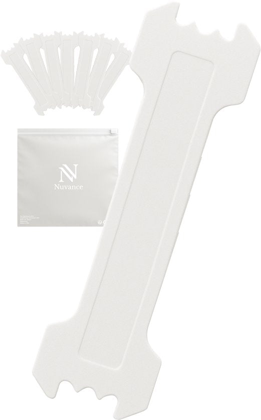 Nuvance Neusstrips 100 Stuks - Neuspleisters - Transparant - Anti Snurk Pleisters - Neusspreider - Snurken - Betere ademhaling