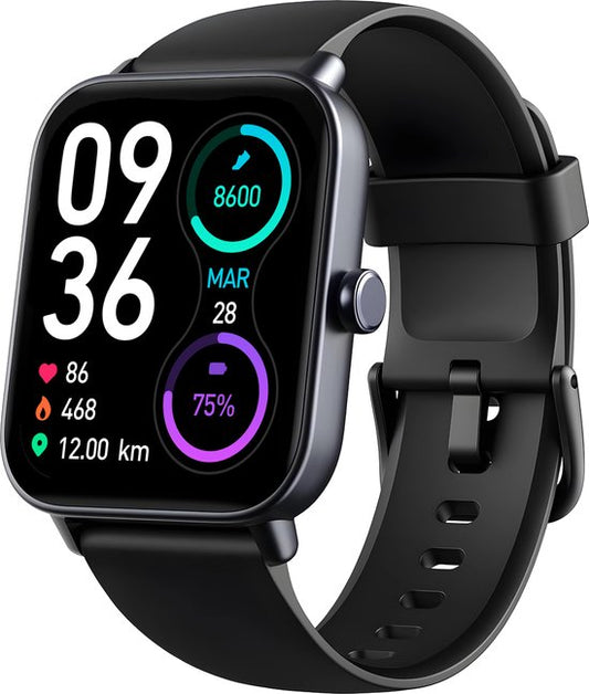 Maoo Boost 2 Smartwatch Dames & Heren – Volledige Belfunctie, WhatsApp & App-Notificaties – Hartslag, SpO₂, Slaapmonitor – Stappenteller, Calorieënteller – Multisport – IP68 Waterdicht – Android & iOS – Zwart