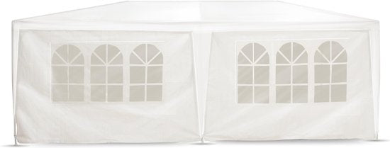 Lifetime Garden Partytent - Paviljoen - 6 Zijwanden - Waterdicht - 600 x 300 x 250 cm - Wit