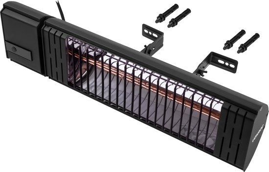 VONROC Sfeervolle terrasverwarmer – Volsini PRO – 2000W – Met instelbare warmteniveaus, timer, LCD-scherm en afstandsbediening
