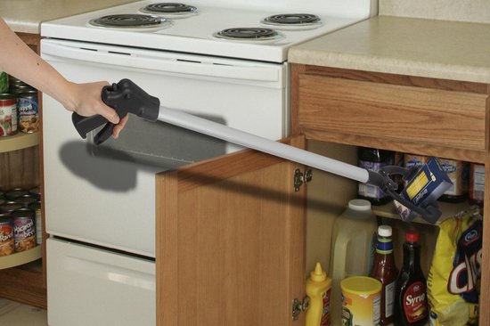Vivamore Grijper - Grijpstok met Antislip en Vergrendelingsfunctie - Voor Ouderen en Mindervaliden - 87cm