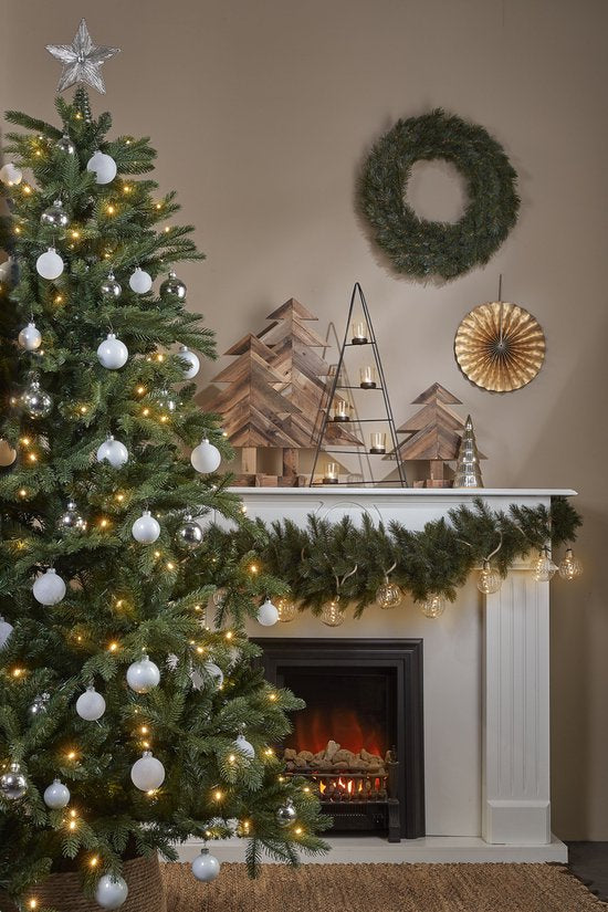 Black Box Trees Brampton Kunstkerstboom - H155 x Ø107 cm - Groen