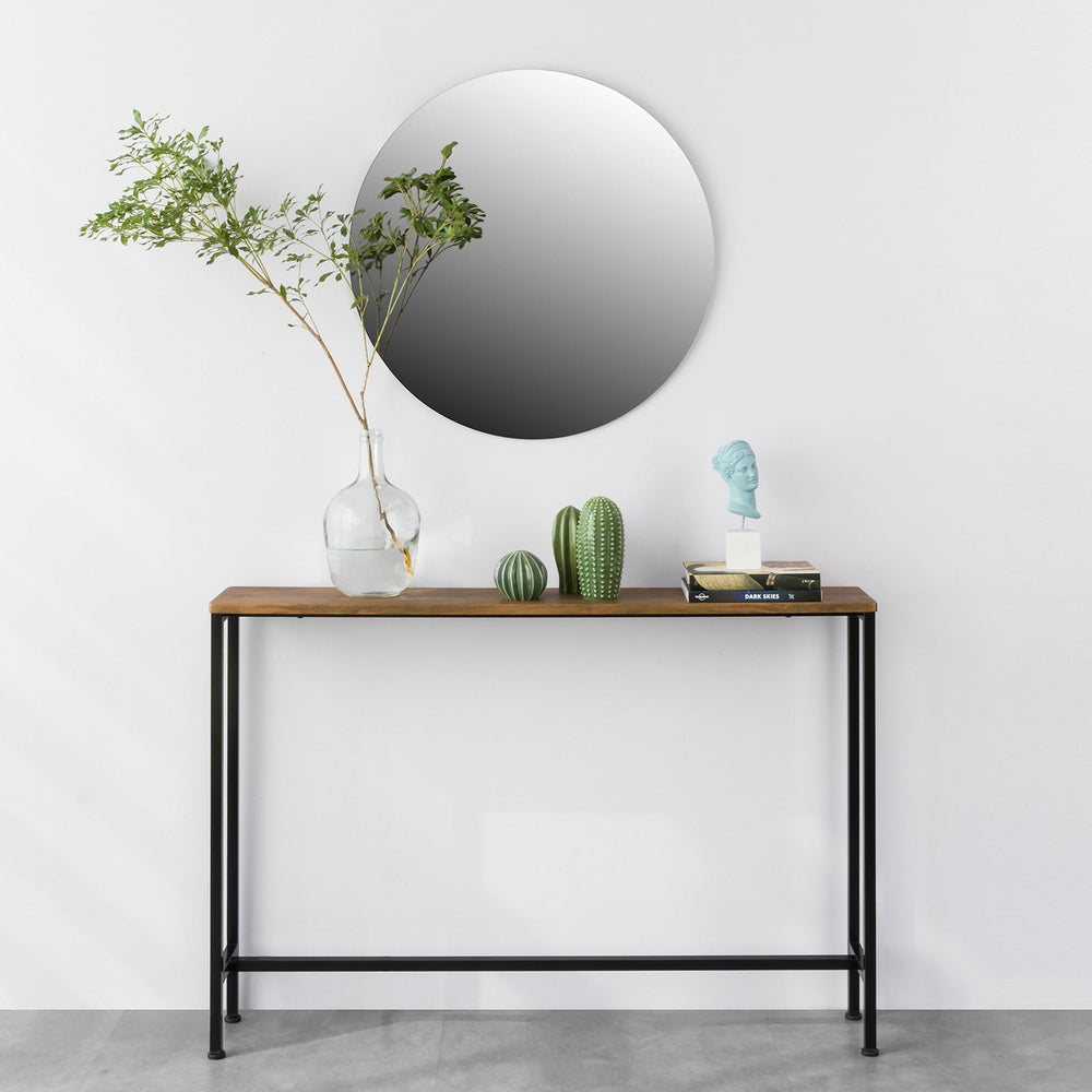 SoBuy FSB19-XL-N Vintage Console Tafel 120x20x80cm - Naturel/Zwart