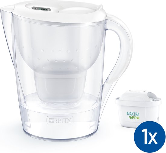 BRITA - Waterfilterkan - Marella XL - 3,5L - Wit - incl. 1 MAXTRA PRO ALL-IN-1 filterpatroon