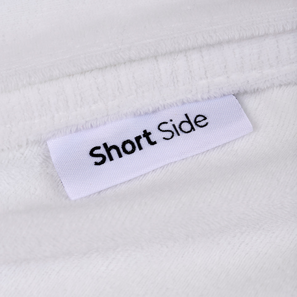 Sjumo Splittopper Hoeslaken Silky Smooth - 200 x 210/220 cm - Fresh White
