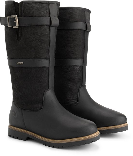 Travelin' Gronvik Heren - Outdoorlaarzen - Wol gevoerd - Zwart