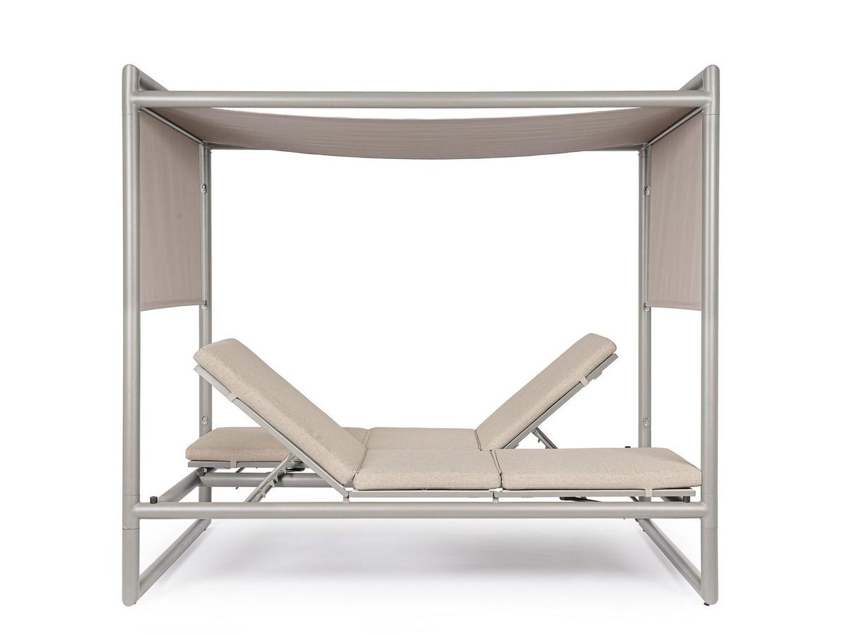 Bizzotto Konnor Rastin Daybed - Elegant Design - 200 x 90 cm - Naturel Hout